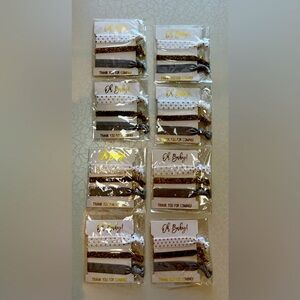 SET: “Oh Baby” | 8- pieces, 3 hair ties each. Baby shower gift.